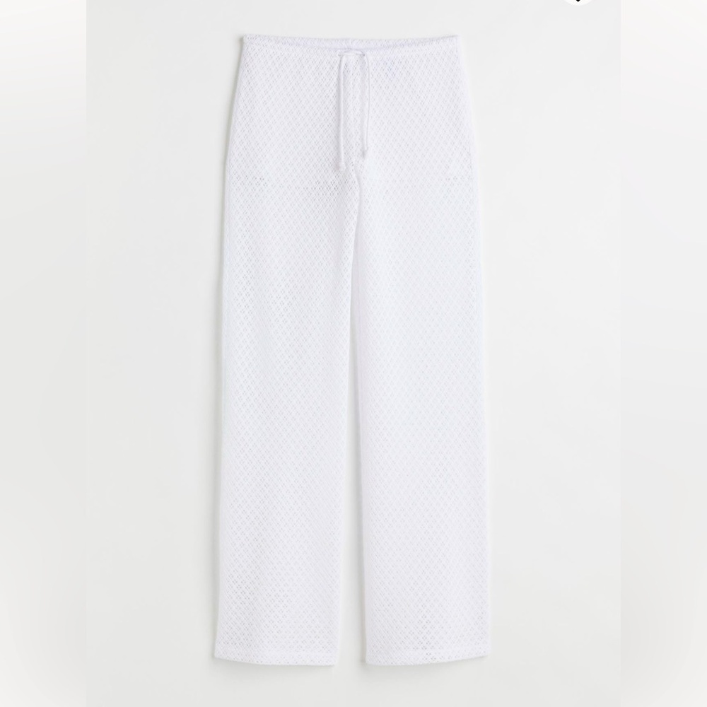 Wide-Leg Pull-On Pants